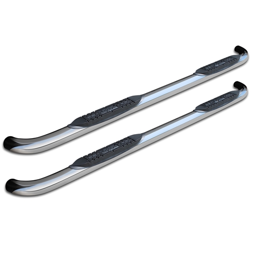 3in Round Nerf Bars - Stainless Steel