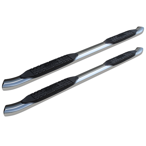 4in Curved OE Style Oval Nerf Bars - Stainless Steel