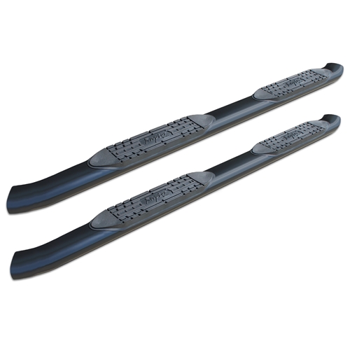 5in Curved OE Style Oval Nerf Bars - Black E-Coated Steel