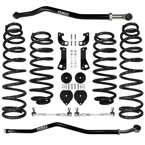 2.5in Stage 1.0 Lift Kit - Front and Rear - Wrangler JK/JKU