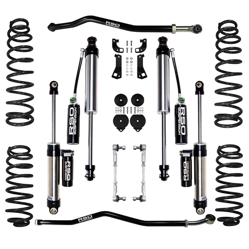 2.5in Stage 3.0 Lift Kit - Front and Rear - Wrangler JK/JKU