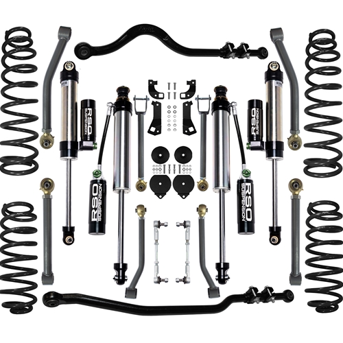 4in Stage 3.1 Lift Kit - Front and Rear - Wrangler JK/JKU