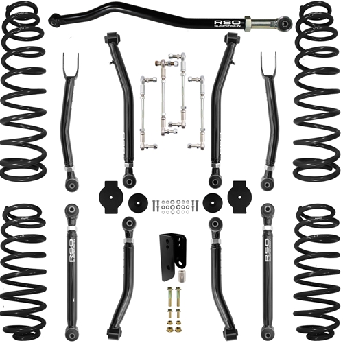 4in Stage 1.1 Lift Kit - Front and Rear - Wrangler JL/JLU