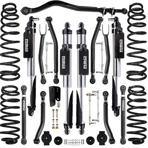 4in Stage 3.0 Lift Kit - Front and Rear - Wrangler JL/JLU